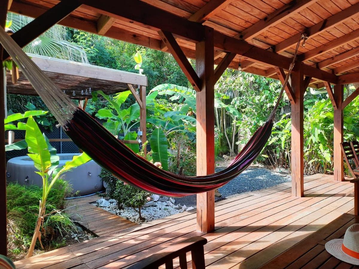 Kaz Creole Aventure Tropicale Insolite, Fibre, Jardin Et Jacuzzi Prives Saint-Francois  Zewnętrze zdjęcie