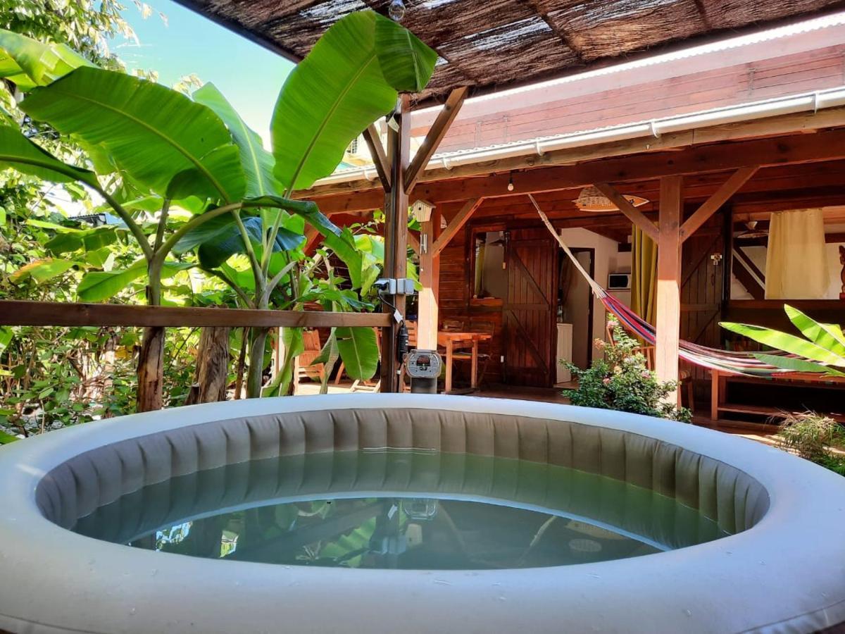 Kaz Creole Aventure Tropicale Insolite, Fibre, Jardin Et Jacuzzi Prives Saint-Francois  Zewnętrze zdjęcie