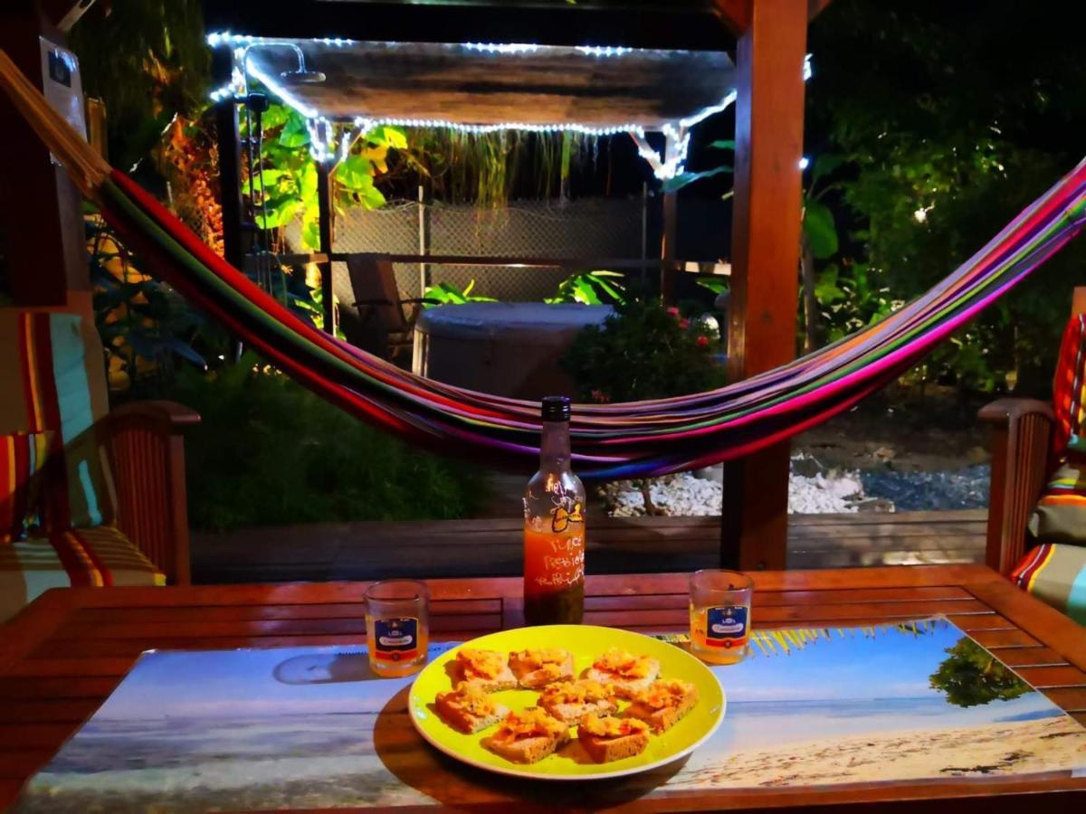 Kaz Creole Aventure Tropicale Insolite, Fibre, Jardin Et Jacuzzi Prives Saint-Francois  Zewnętrze zdjęcie