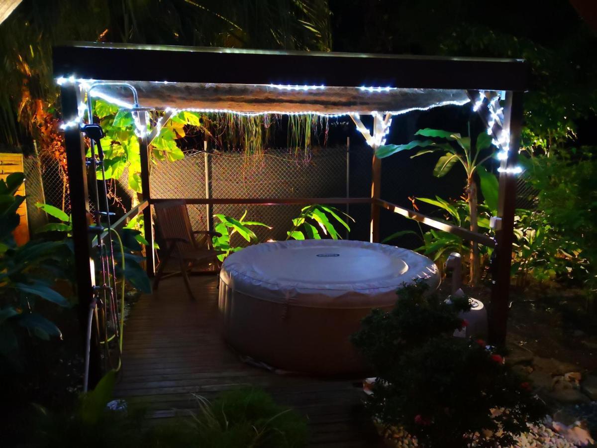 Kaz Creole Aventure Tropicale Insolite, Fibre, Jardin Et Jacuzzi Prives Saint-Francois  Zewnętrze zdjęcie