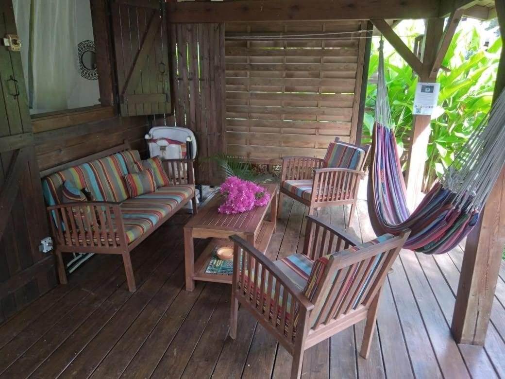Kaz Creole Aventure Tropicale Insolite, Fibre, Jardin Et Jacuzzi Prives Saint-Francois  Zewnętrze zdjęcie