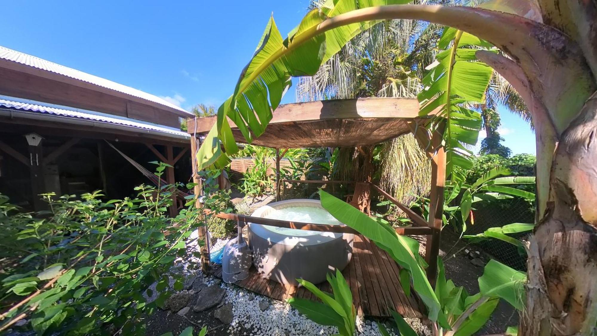Kaz Creole Aventure Tropicale Insolite, Fibre, Jardin Et Jacuzzi Prives Saint-Francois  Zewnętrze zdjęcie
