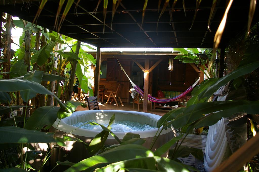 Kaz Creole Aventure Tropicale Insolite, Fibre, Jardin Et Jacuzzi Prives Saint-Francois  Zewnętrze zdjęcie